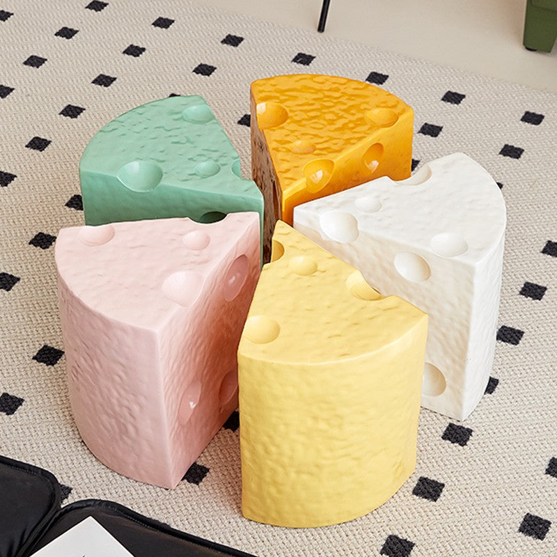 Nordic Internet celebrity low stool home creative small side table sofa cheese stool living room decoration corner table ins style bedside table